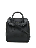 Alexander Mcqueen Klassischer Shopper In Black