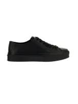 Givenchy City Low Sneakers In Black Leather