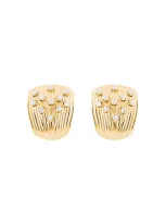 Hueb Bahia 18k Gold Scattered Diamond Earrings