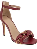 Bcbgeneration Isabel Ankle Strap Sandal In Red