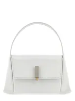 Ferragamo Logo Detailed Foldover Top Tote Bag In White