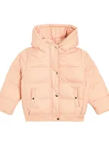 Chloé Kids' Puffer Jacket In Pink