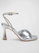 Badgley Mischka Collection Brinlee Ii Ankle Strap Sandal In Silver