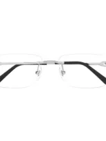 Cartier Ct0521o C De  002 Silver Glasses In Argento