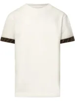 Fendi Kids' T-shirt In White