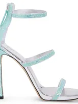 Giuseppe Zanotti Harmony Glitter In Green