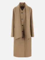 Loro Piana Gladwin Coat In Light Tan