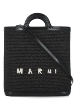 Marni Tropicalia Crossbody Bags Black