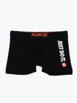 Nike Strechy Boxer With Logo On The Waist In Black