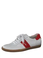 Paul Green Tilly Sneaker In Ivory Salsa Combo