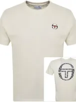 Sergio Tacchini Vines T Shirt Cream