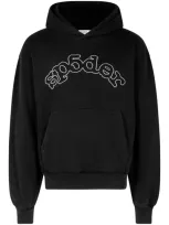 Sp5der Og Logo Hoodie In Black