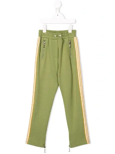 Raspberry Plum Kids' Bjorn Trousers In Green