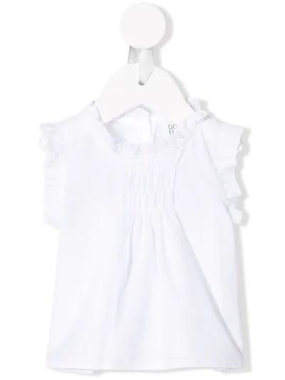 Douuod Babies' Ruffled Vest In White