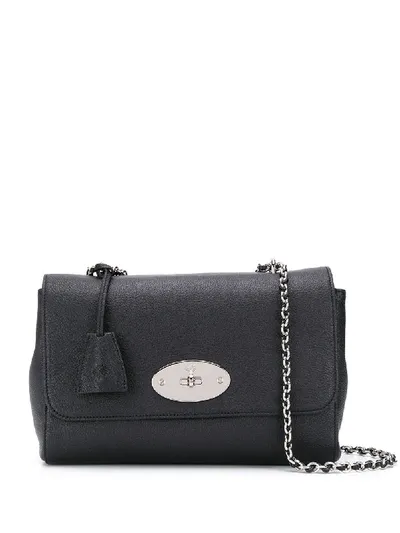 Mulberry Lily Large Shoulder Bag In Black