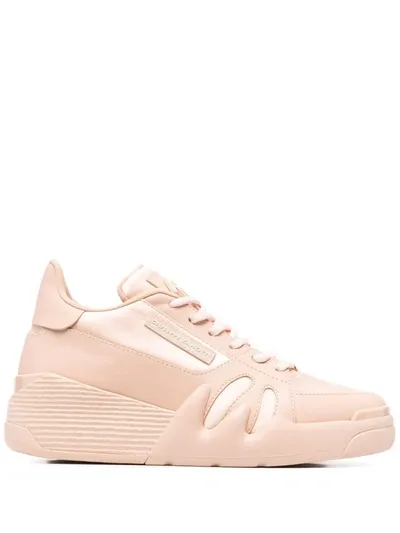 Giuseppe Zanotti Talon Chunky Sneakers In Nude