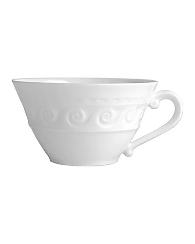 Bernardaud Louvre Tea Cup In White