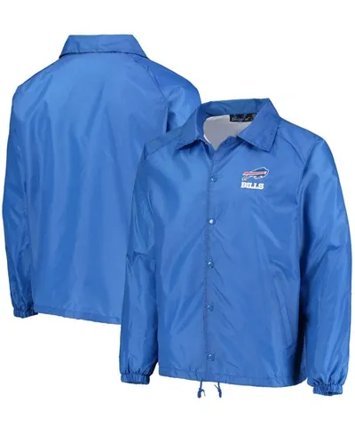 Dunbrooke Men's Royal Buffalo Bills Coaches Classic Raglan Full-snap Windbreaker Jacket In Royal Blue