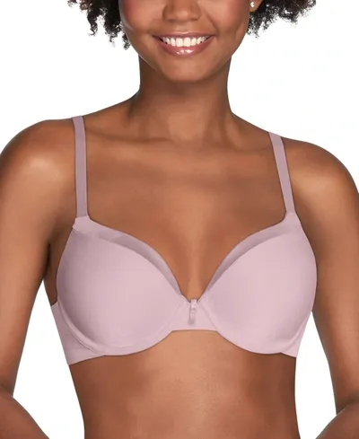 Vanity Fair Illumination Front Close Full Coverage Underwire Bra 75339 In Sheer Quartz