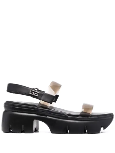 Giuseppe Zanotti Chunky Open-toe Sandals In Black