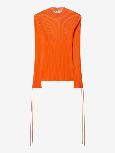 Off-white Off White Shirts In Orange