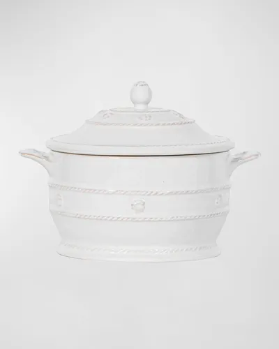 Juliska Berry & Thread Whitewash Mini Cocotte In White Wash