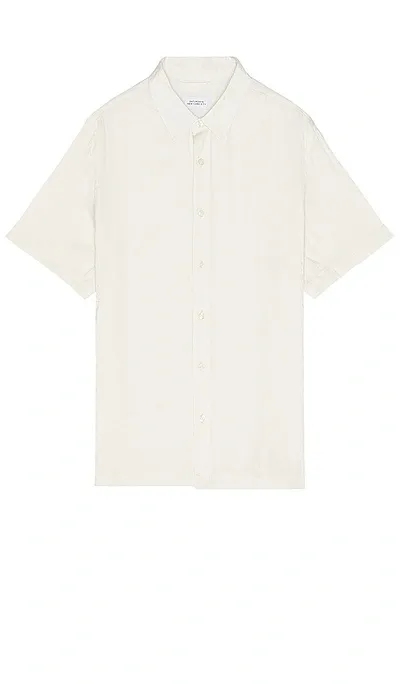 Saturdays Surf Nyc Bruce Leopard Shirt In Ivory