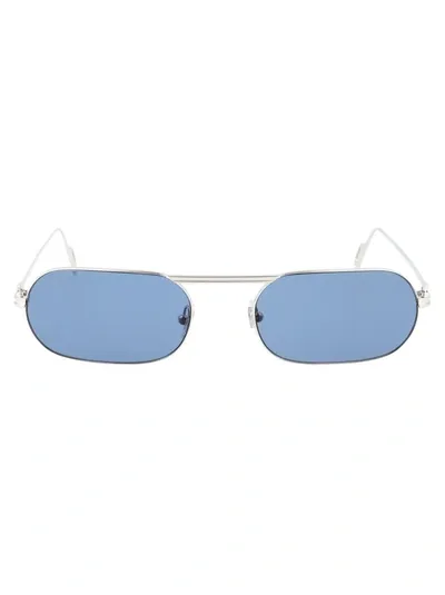 Cartier Ct0112s Sunglasses In Silver