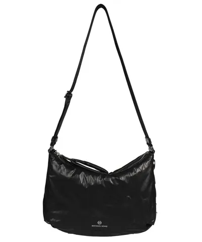 Michael Michael Kors Quilted Zipped Shoulder Bag In Black