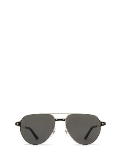 Cartier Sunglasses In Silver