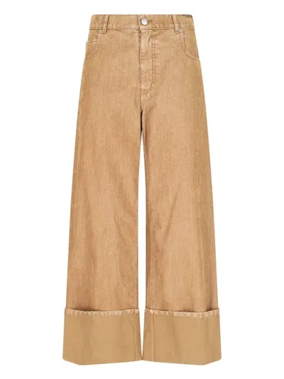 Marni Trousers In Brown