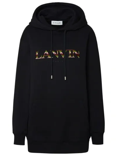 Lanvin Black Cotton Sweatshirt