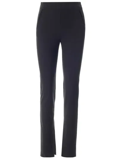 Ambush Straight Leg Tailored Trousers In Nero