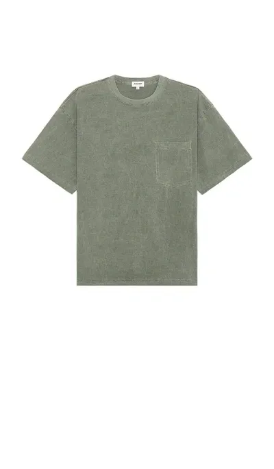 Asher Ethan Tee In Faded Olive