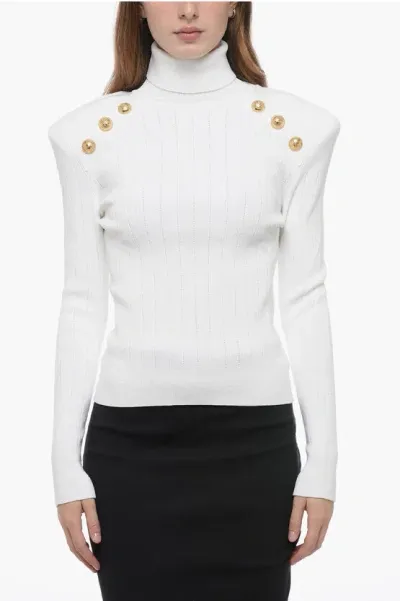 Balmain Sweatshirt  Damen Farbe Weiss In White