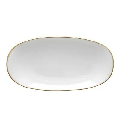 Bernardaud Palmyre Relish Dish In White