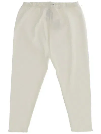 Bonpoint Kids' Logo Embroidered Bloomer Trousers In White