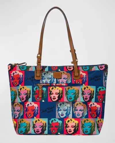 Bric's Andy Warhol Large Sportina Tote Bag In Marilyn