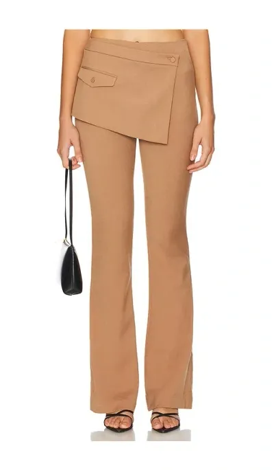 Camila Coelho Paola Pant In Neutral