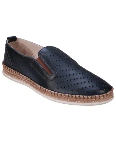 Cools 21 Women's Amillie Perforated Leather Flats In Black