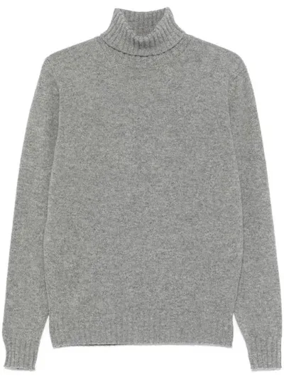 Dell'oglio Turtleneck Sweater In Grey