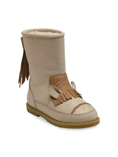 Donsje Kids' Wadudu Horse Boots In Neutrals