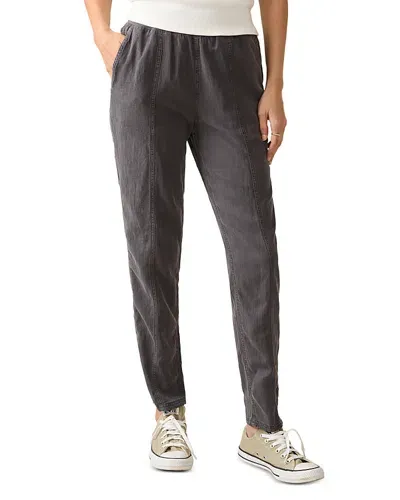 Faherty Arlie Pants In Faded Black