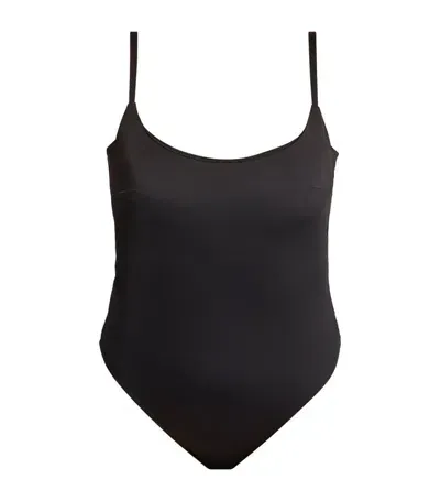 Form And Fold The One Recycled Underwired Swimsuit In Black