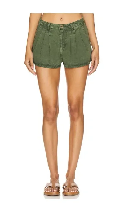 Free People X Revolve Nora Mini Trouser Short In Garden Snake