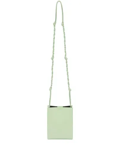 Jil Sander Small Tangle Shoulder Bag In Green