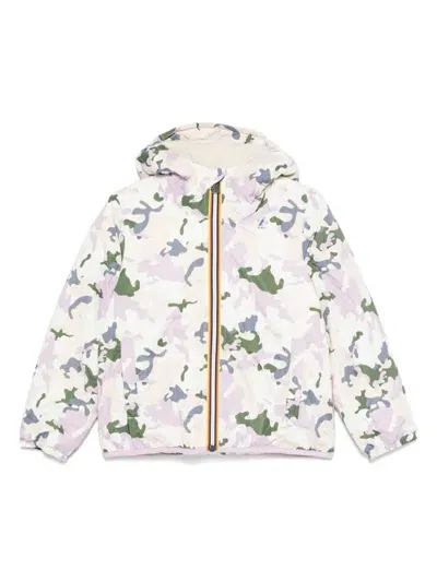 K-way Kids' Claude Jacket In Neutrals