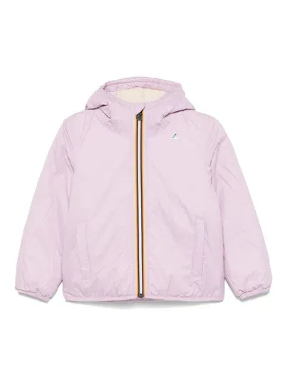 K-way Kids' Claude Jacket In Purple