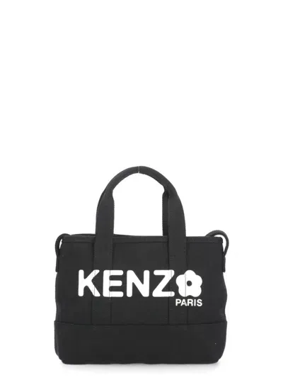 Kenzo Compact Utility Tote Bag In Black