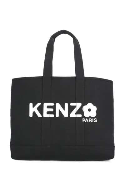 Kenzo Tote Utility Bag In Black